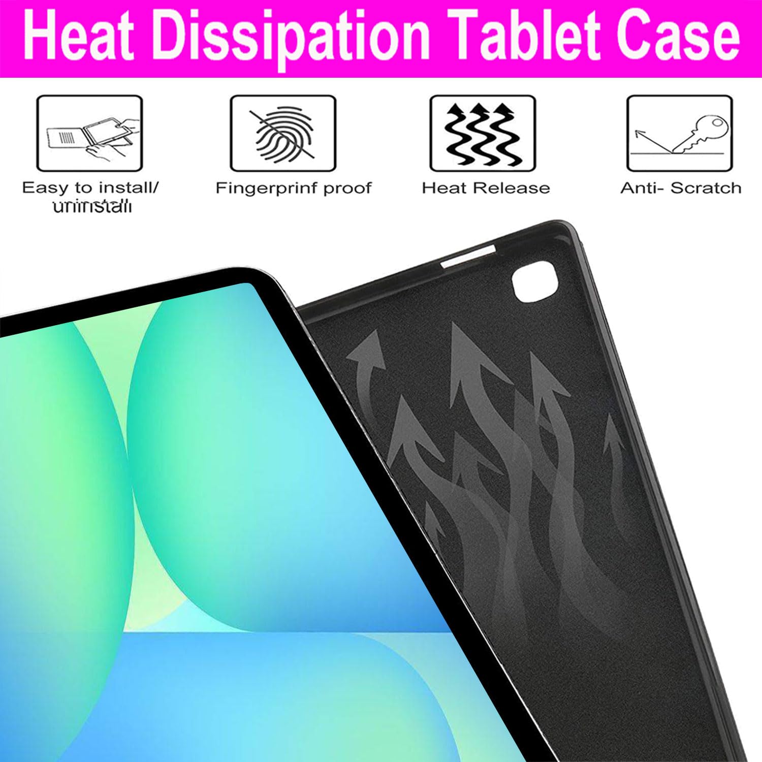 Amazon.com: Keyboard Case for Samsung Galaxy Tab S10 FE/S10 Lite